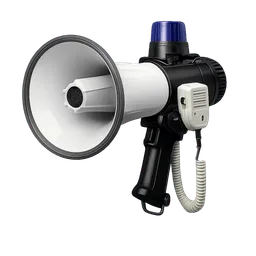 Transparent PNG of the GTA V item megaphone_police