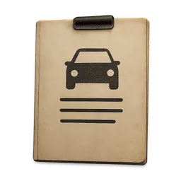 Transparent PNG of the GTA V item mietvertrag_kfz
