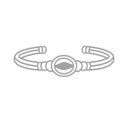 Transparent PNG of the GTA V item minimalist_white_icon_of_a_hand_bracelet_thin_stroke_illustration_flat_2d_2