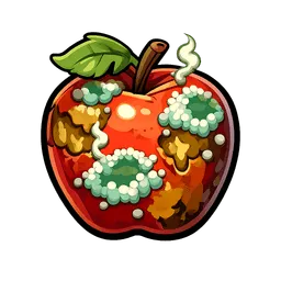Transparent PNG of the GTA V item moldy_apple