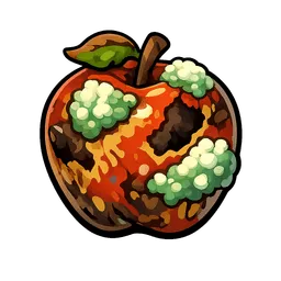 Transparent PNG of the GTA V item moldy_apple_1