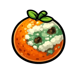 Transparent PNG of the GTA V item moldy_orange_1