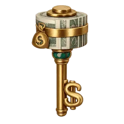 Transparent PNG of the GTA V item monetachiavecreasoldi