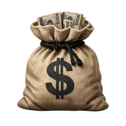 Transparent PNG of the GTA V item money_bag_1