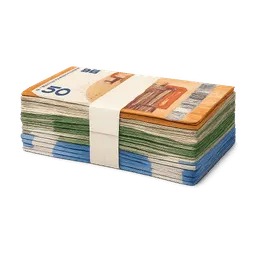 Transparent PNG of the GTA V item money_but_euro