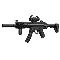 Transparent PNG of the GTA V item mp5_sek_ohne_logo_oder_schriftzug