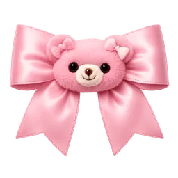 Transparent PNG of the GTA V item pink_bear_bow