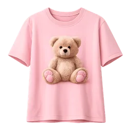 Transparent PNG of the GTA V item pink_bear_tshirt