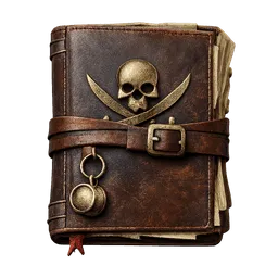 Transparent PNG of the GTA V item pirate_captains_journal