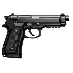 Transparent PNG of the GTA V item pistol_bereta