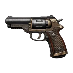 Transparent PNG of the GTA V item pistol_duke609