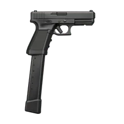 Transparent PNG of the GTA V item pistol_extendedclip