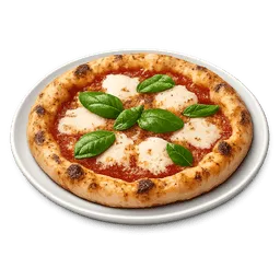 Transparent PNG of the GTA V item pizza_margherita_auf_teller