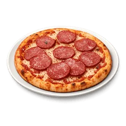 Transparent PNG of the GTA V item pizza_salami_auf_teller
