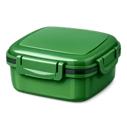 Transparent PNG of the GTA V item plastic_launch_box_for_food_to_be_green_and_closed