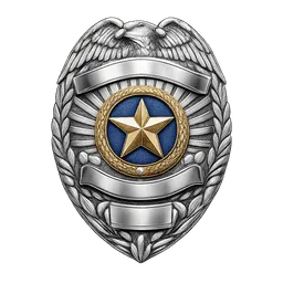 Transparent PNG of the GTA V item police_badge