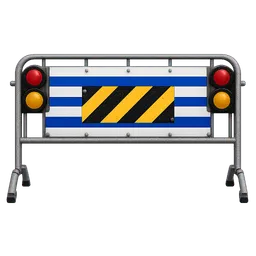 Transparent PNG of the GTA V item police_barrier_realistic_stil