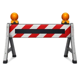 Transparent PNG of the GTA V item police_road_barrier