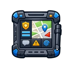 Transparent PNG of the GTA V item police_tablet_3