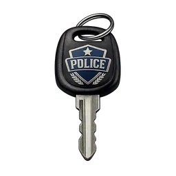 Transparent PNG of the GTA V item police_trunk_key