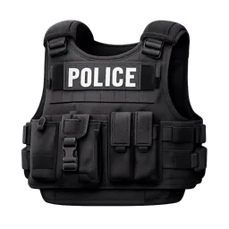 Transparent PNG of the GTA V item police_vest_2