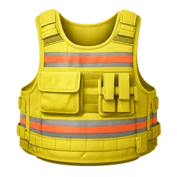 Transparent PNG of the GTA V item polizei_weste_gelb