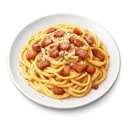 Transparent PNG of the GTA V item prato_carbonara_spaghetti_alla_carbonara_massa_al_dente_com_molho_cremoso_de_gem