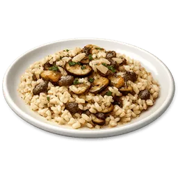 Transparent PNG of the GTA V item prato_risoto_cogumelos_risoto_de_cogumelos_risoto_de_arroz_arb_reo_cremoso_com_m