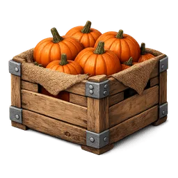 Transparent PNG of the GTA V item pumpkin_crate