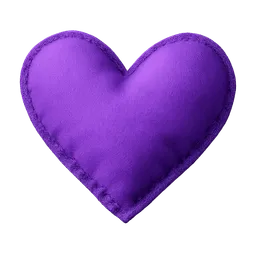Transparent PNG of the GTA V item purple_heart_cloth