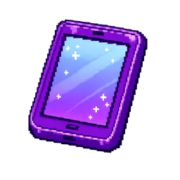 Transparent PNG of the GTA V item purple_tablet