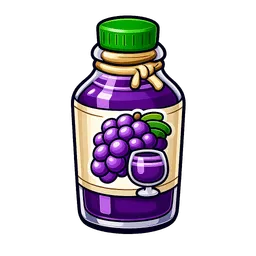 Transparent PNG of the GTA V item purple_trauben_saft