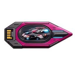 Transparent PNG of the GTA V item raceship_puce_to_join_race
