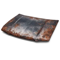 Transparent PNG of the GTA V item rostige_motorhaube