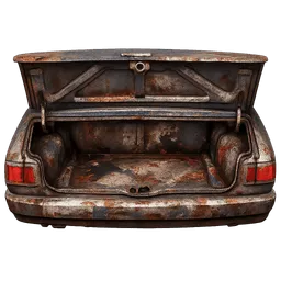 Transparent PNG of the GTA V item rostiger_kofferraum