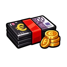 Transparent PNG of the GTA V item rotes_schwarzgeld