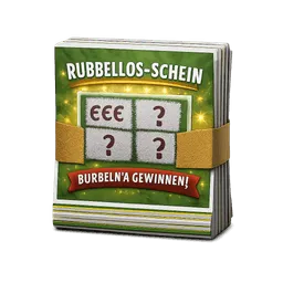 Transparent PNG of the GTA V item rubbellos_schein