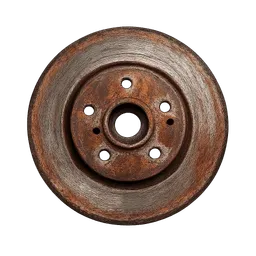Transparent PNG of the GTA V item rusted_brake_disk