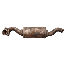 Transparent PNG of the GTA V item rusted_exhaust_pipe
