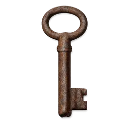 Transparent PNG of the GTA V item rusted_key
