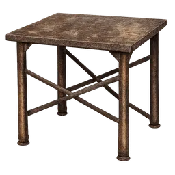 Transparent PNG of the GTA V item rusty_table