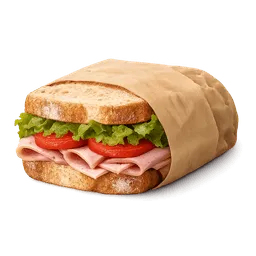 Transparent PNG of the GTA V item sandwich_mit_salat_schinken_und_tomate_drauf_in_sandwichpapier_umwickelt