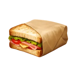 Transparent PNG of the GTA V item sandwich_was_in_der_h_lfte_in_backpapier_eingepackt_ist_1