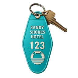 Transparent PNG of the GTA V item sandy_shores_hotel_key
