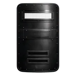 Transparent PNG of the GTA V item schutzschild_polizei_schwarz