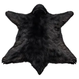 Transparent PNG of the GTA V item schwarzbaerenfell