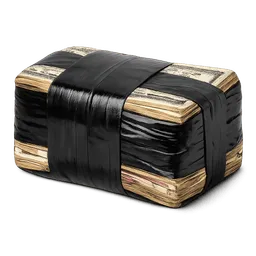 Transparent PNG of the GTA V item schwarzgeld