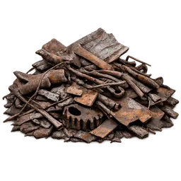 Transparent PNG of the GTA V item scrap_iron_1