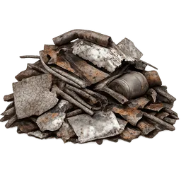 Transparent PNG of the GTA V item scrap_metal_3