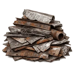 Transparent PNG of the GTA V item scrap_metal_6
